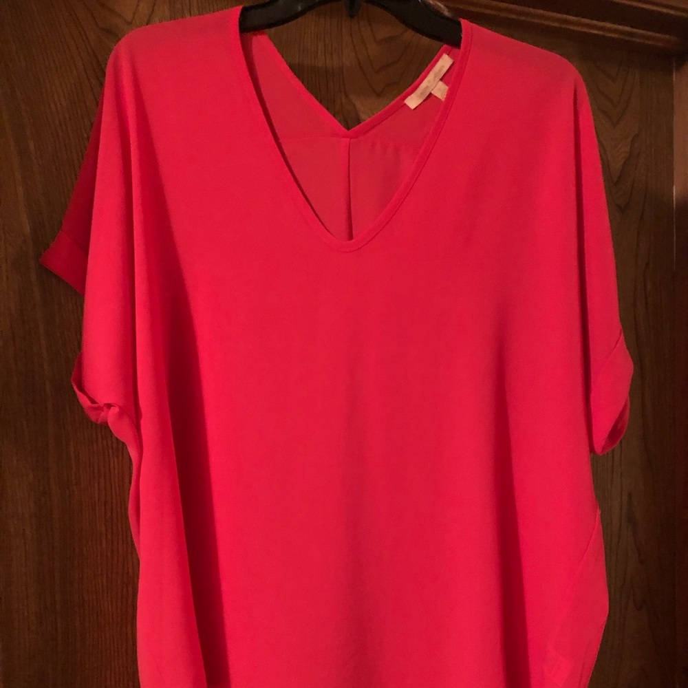 New! With tags!  - Ladies v neck dressy blouse